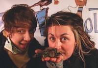 Reel Youth Film estival screening on Cortes Island